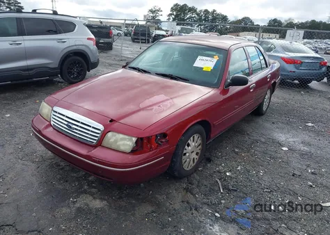 2003 Ford Crown Victoria Lx из США, поврежденный, VIN 2FAFP74W03X214852